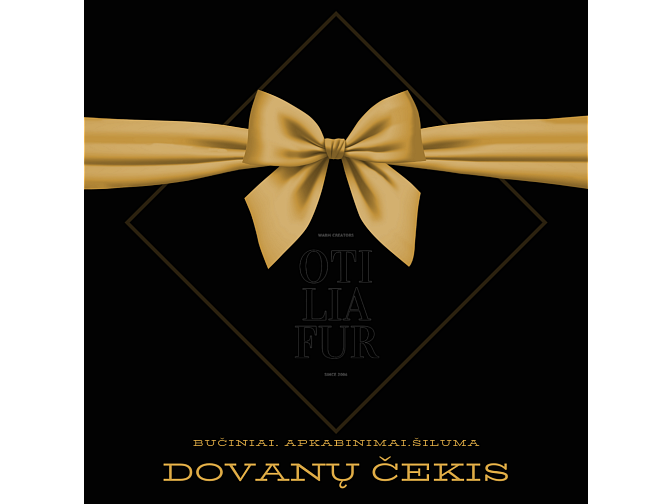 Speciali dovanų kortelė apsipirkimui 30eur